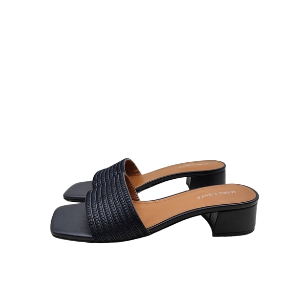 Marc Fisher Women's Block Heel Slip On Sandal - 10M - Picture 2 of 8